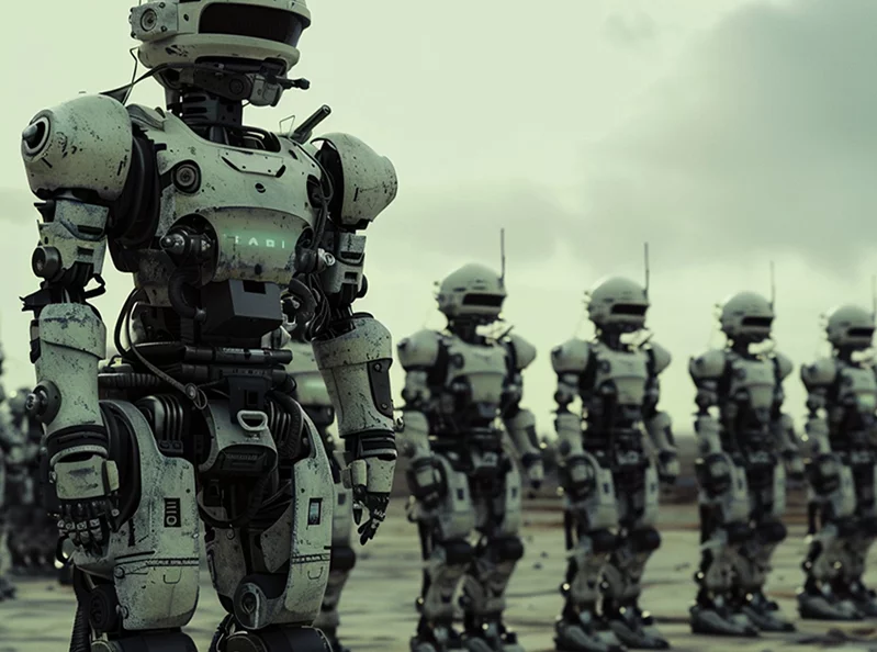 Ukraine replaces soldiers with robots