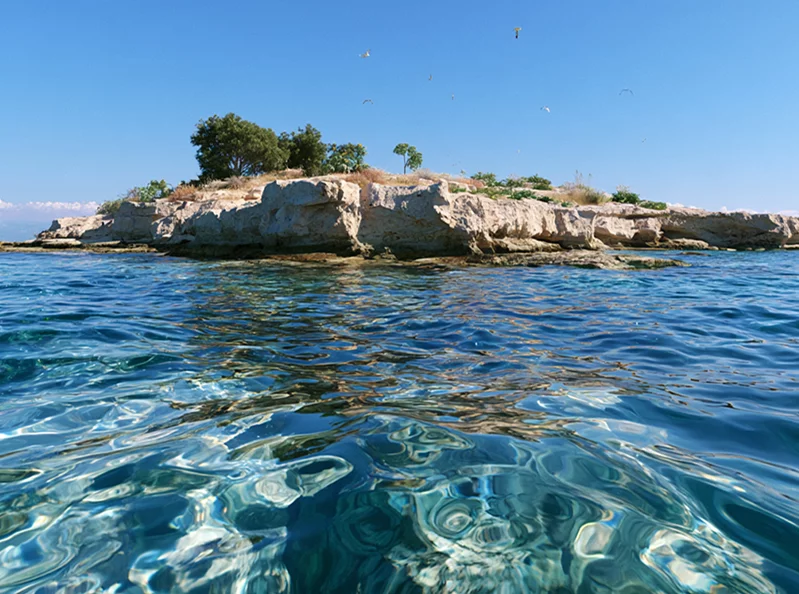 Nine islands shaping Lebanon's coast