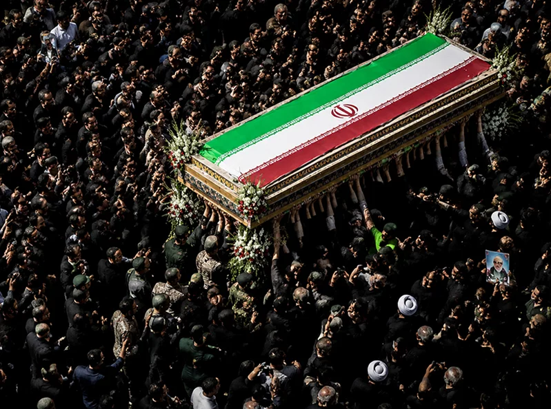The political traditions of Iran's funeral processions