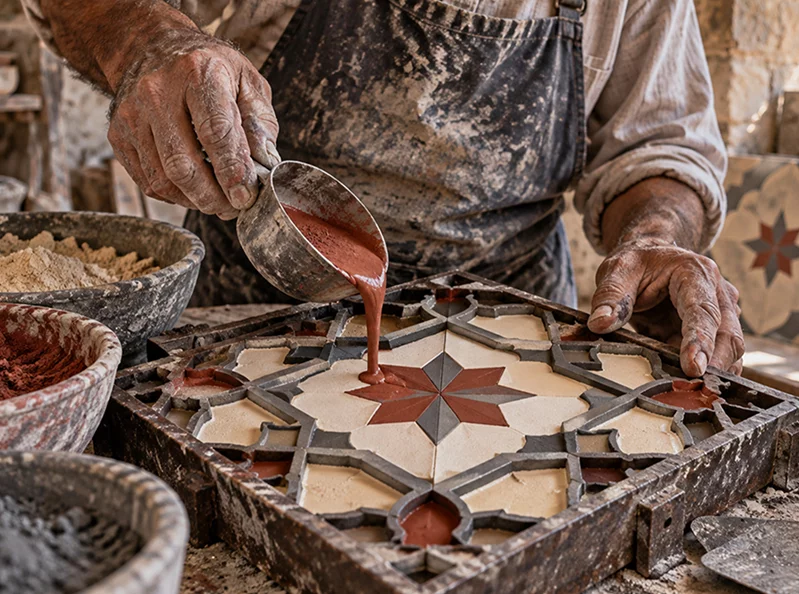 The human touch behind Lebanon’s mosaic tiles