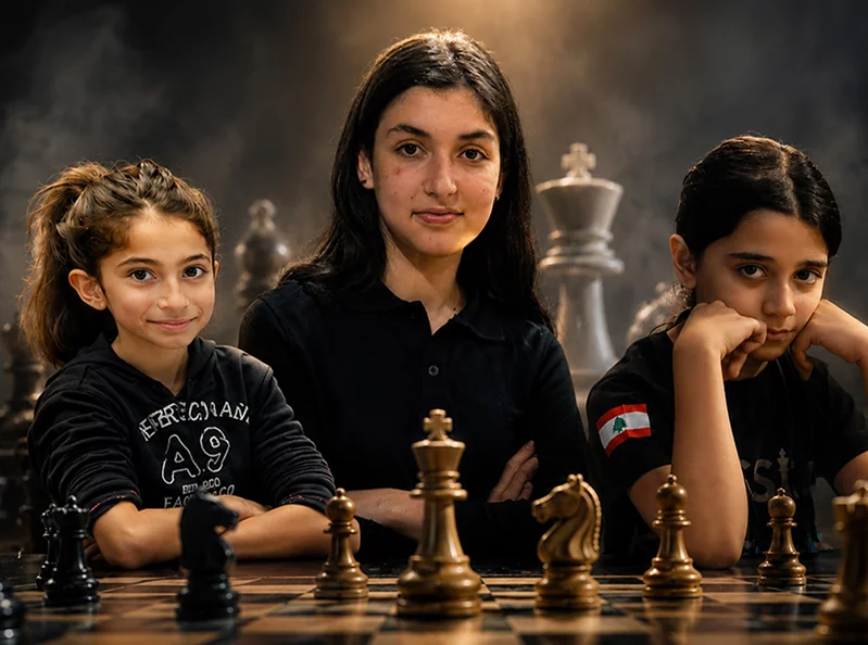 Lebanon’s young women are redefining chess