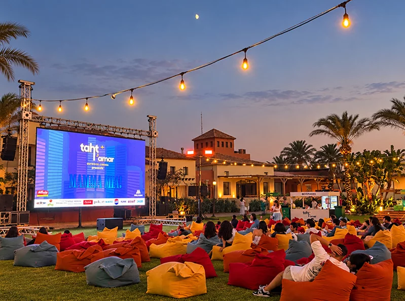 Lebanon’s cinemas are under the open sky
