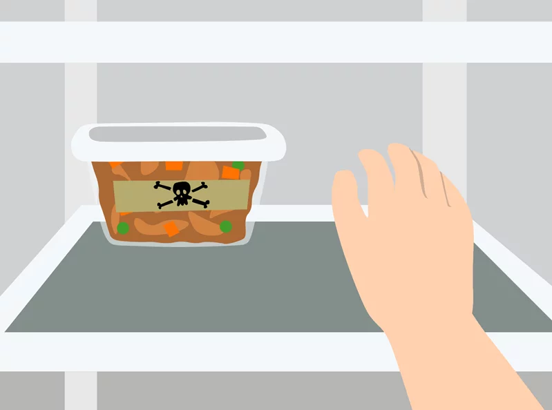 The hidden risks of leftover food