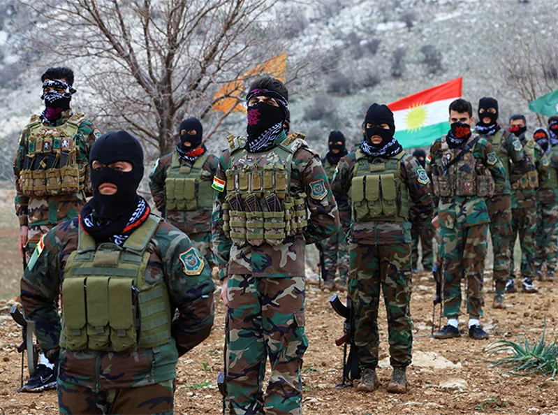 Kurdish forces will become the ground front against Iran