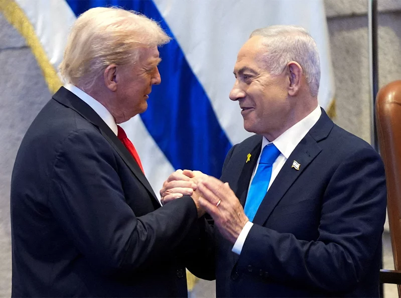 Trump seeks pardon for Bibi
