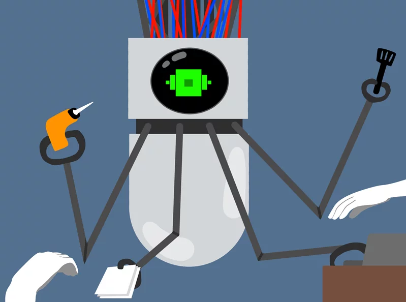 Mapping AI at work