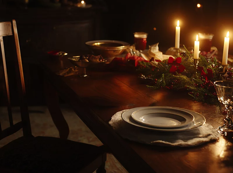 Silence is louder in December