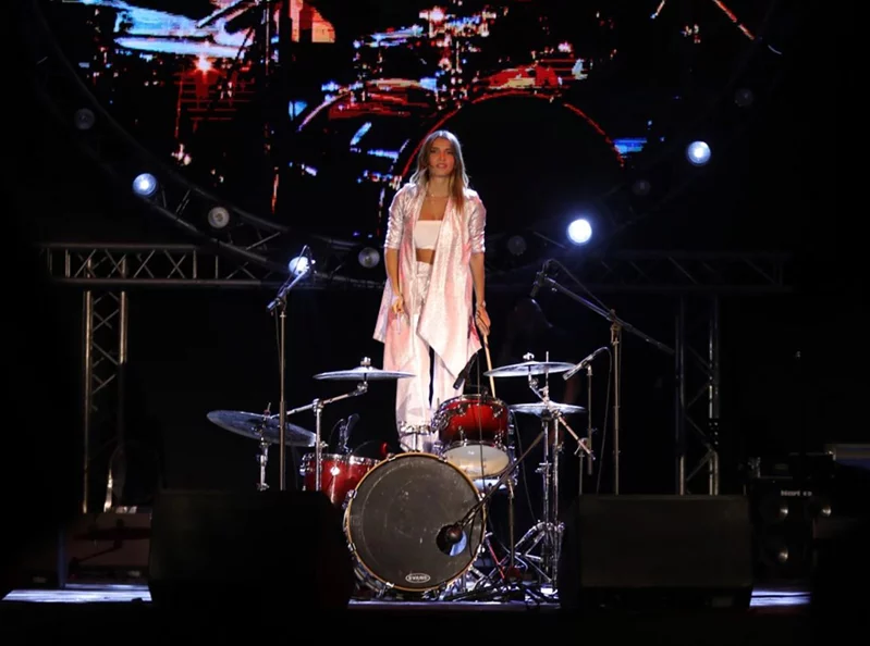 How Krystine Bejjani drummed her way into the hearts of millions