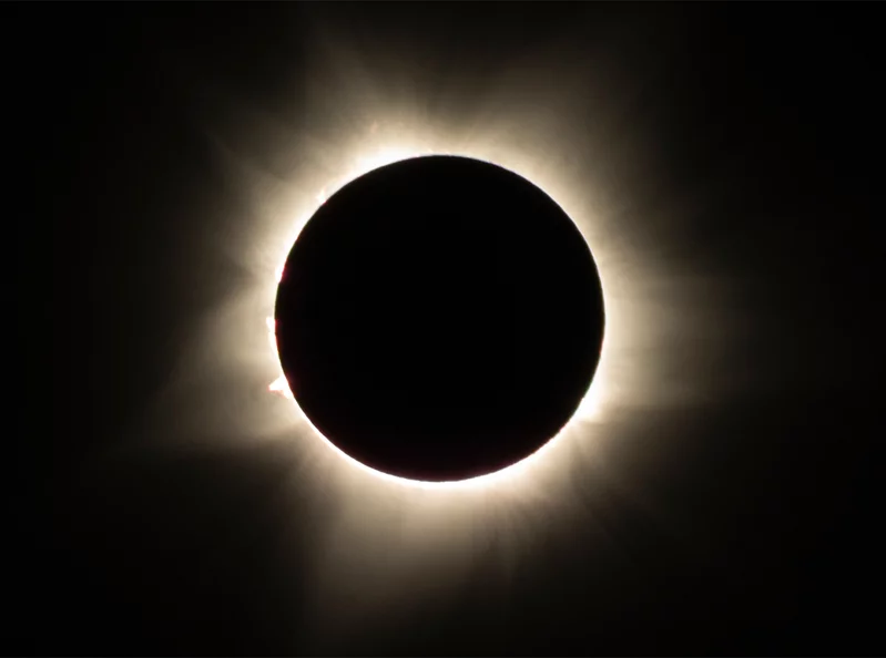 Six minutes of global darkness