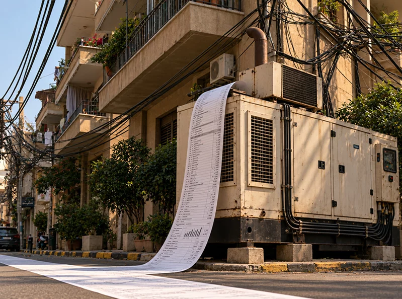 Lebanon’s electricity crisis: Generator bills surge in August