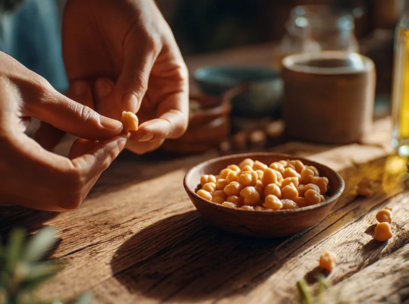 Forty days with vegetables