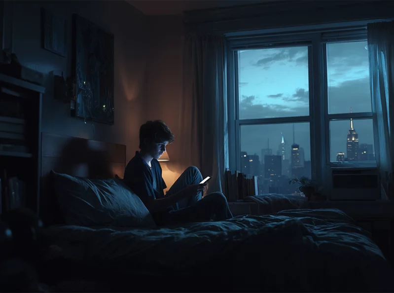 Hooked and harmed: NYC takes on social media giants over teen addiction