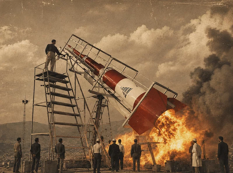 Lebanon reached the edge of space in the 1960s