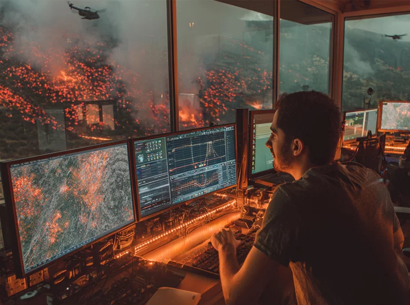 Lebanese students build real-time fire detection system using satellite data